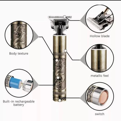 T9 Trimmer – USB Electric Hair Clipper for Men’s Grooming & Precision Trimming